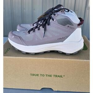 Oboz Katabatic Mid Womens Boots Sz 7.5 Waterproof Hiking Ankle NEW IN BOX